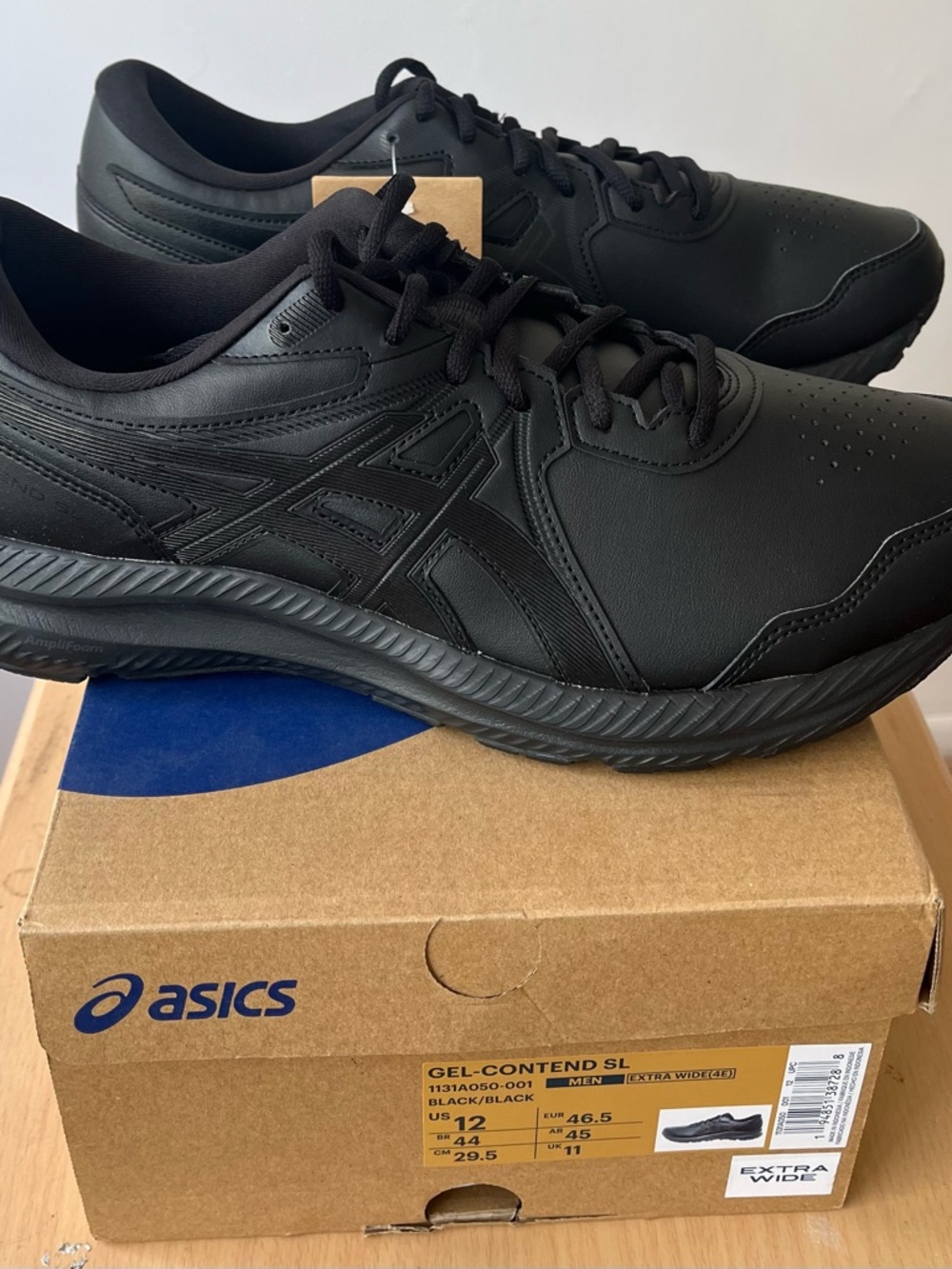 Asics Gel-Contend SL Athletic Shoes - Black
